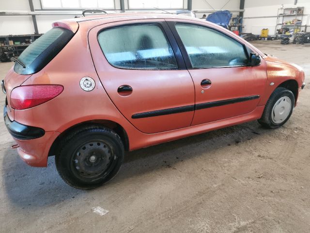 bontott PEUGEOT 206 Hátsó Lökhárító (Üresen)