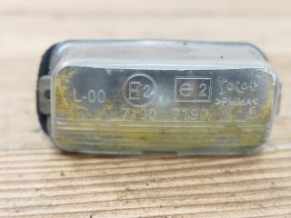 bontott PEUGEOT 206 Hátsó Rendszámtábla Világítás