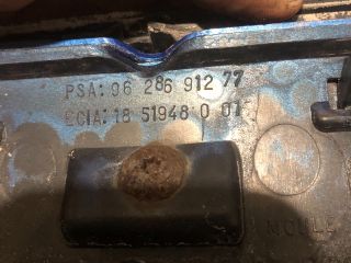 bontott PEUGEOT 206 Hűtőrács