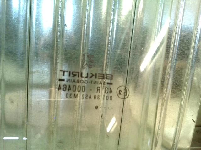 bontott PEUGEOT 206 Jobb első Ablak