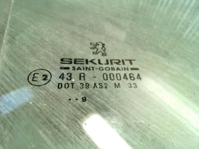 bontott PEUGEOT 206 Jobb első Ablak