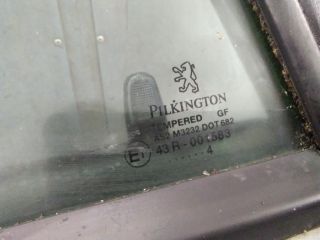 bontott PEUGEOT 206 Jobb hátsó Ablak