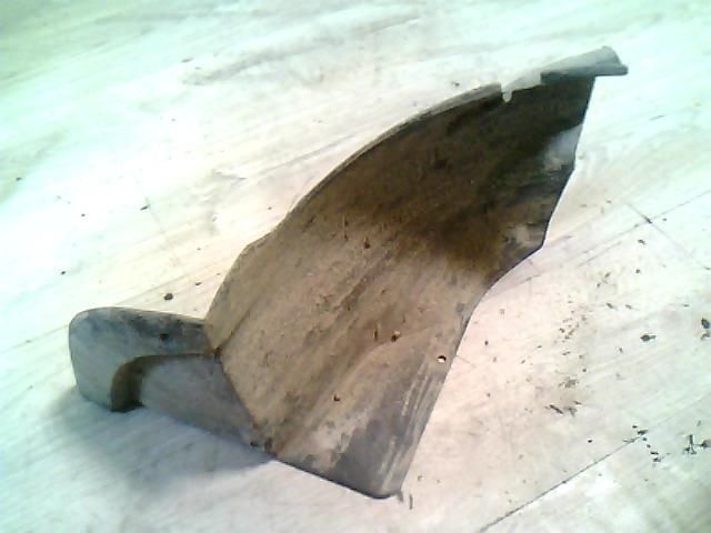 bontott PEUGEOT 206 Jobb hátsó Hátsó Dobbetét (Kerékjárati, Műanyag)