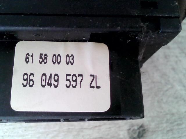 bontott PEUGEOT 206 Jobb Kormánykapcsoló Ablaktörlő