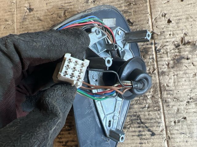 bontott PEUGEOT 206 Jobb Visszapillantó Tükör (Elektromos)