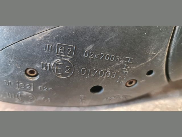 bontott PEUGEOT 206 Jobb Visszapillantó Tükör (Mechanikus)