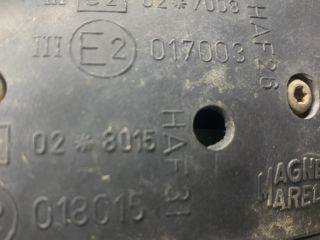 bontott PEUGEOT 206 Jobb Visszapillantó Tükör (Mechanikus)