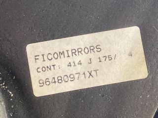 bontott PEUGEOT 206 Jobb Visszapillantó Tükör (Mechanikus)