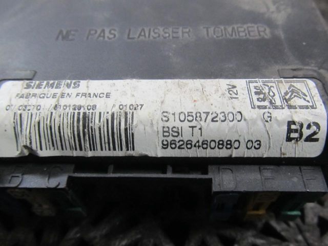 bontott PEUGEOT 206 Komfort Elektronika