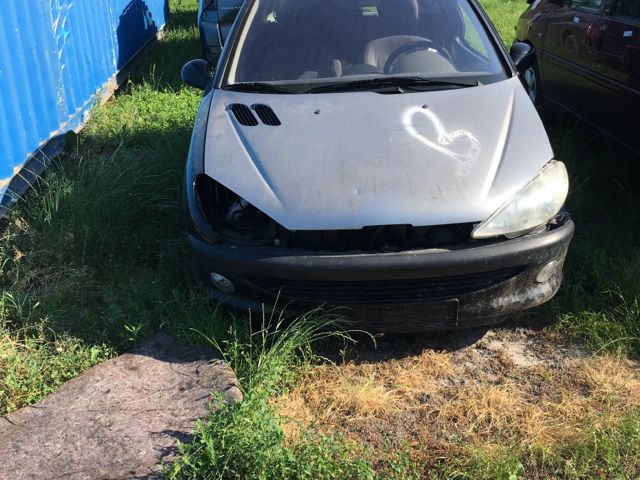 bontott PEUGEOT 206 Komplett Kipufogó Rendszer