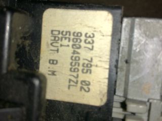 bontott PEUGEOT 206 Komplett Kormánykapcsoló (Bajuszkapcsoló)