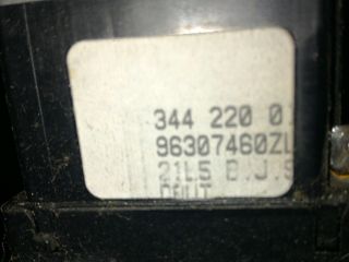 bontott PEUGEOT 206 Komplett Kormánykapcsoló (Bajuszkapcsoló)