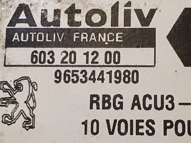 bontott PEUGEOT 206 Légzsák Elektronika