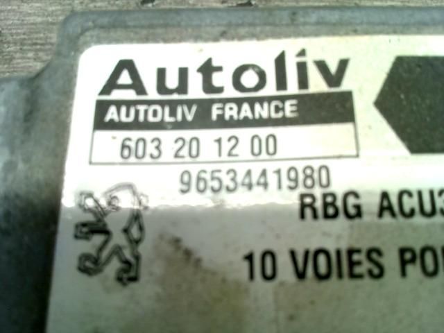 bontott PEUGEOT 206 Légzsák Elektronika