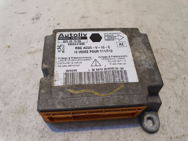 bontott PEUGEOT 206 Légzsák Elektronika