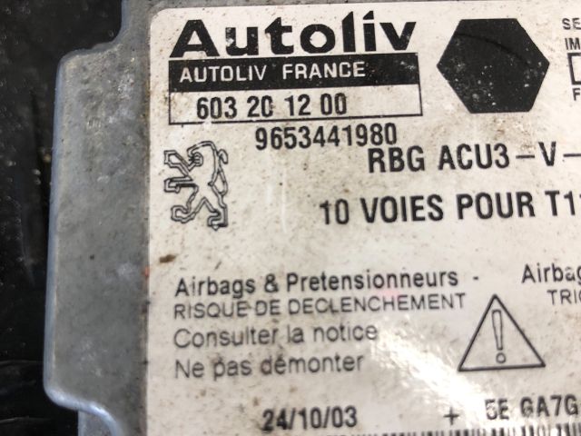 bontott PEUGEOT 206 Légzsák Elektronika
