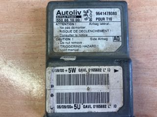 bontott PEUGEOT 206 Légzsák Elektronika