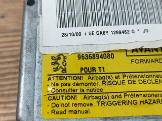 bontott PEUGEOT 206 Légzsák Elektronika