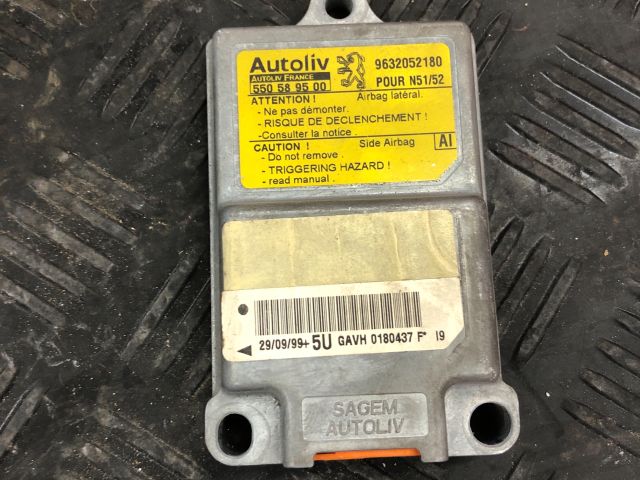bontott PEUGEOT 206 Légzsák Indító Modul Oldallégzsák