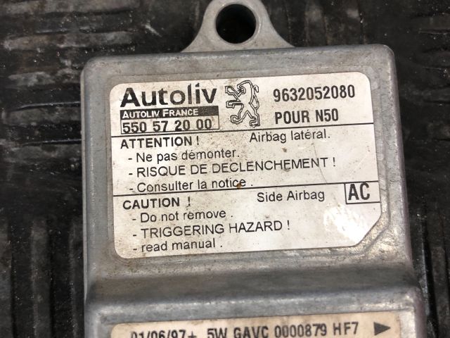 bontott PEUGEOT 206 Légzsák Indító Modul Oldallégzsák