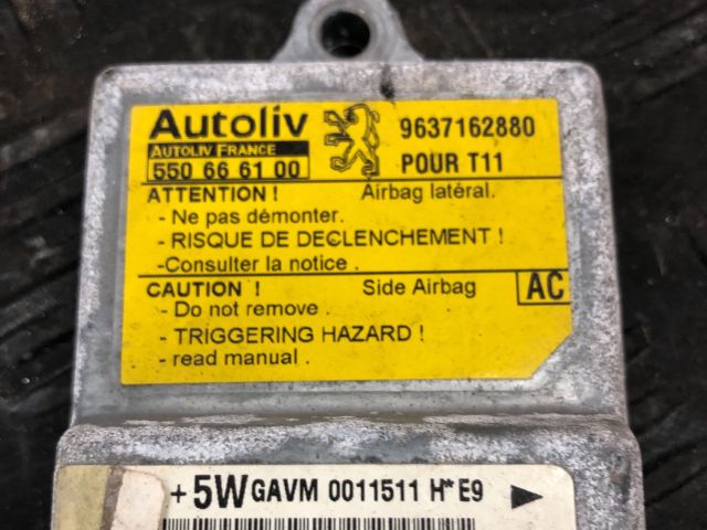 bontott PEUGEOT 206 Légzsák Indító Modul Oldallégzsák