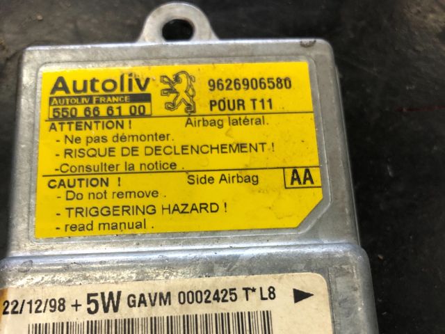 bontott PEUGEOT 206 Légzsák Indító Modul Oldallégzsák