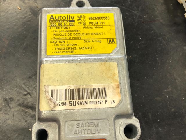 bontott PEUGEOT 206 Légzsák Indító Modul Oldallégzsák