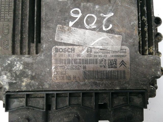 bontott PEUGEOT 206 Motorvezérlő