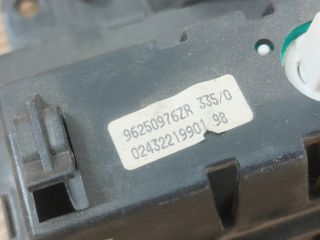 bontott PEUGEOT 206 Multifunkciós Kijelző