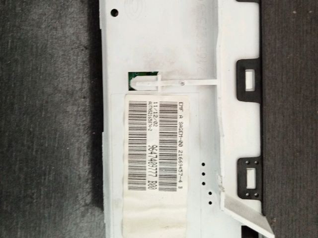 bontott PEUGEOT 206 Multifunkciós Kijelző