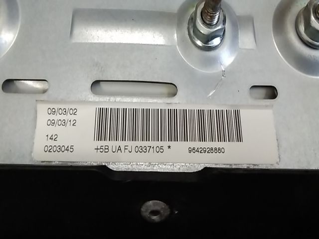 bontott PEUGEOT 206 Utasoldali Légzsák