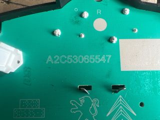 bontott PEUGEOT 207 Kilométeróra