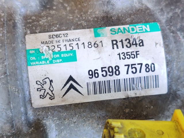 bontott PEUGEOT 207 Klímakompresszor