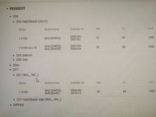 bontott PEUGEOT 207 Porlasztó (1 db)