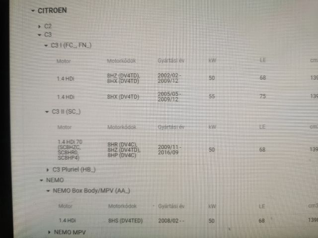 bontott PEUGEOT 207 Porlasztó (1 db)