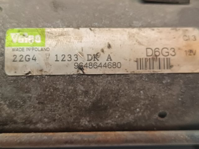 bontott PEUGEOT 207 Önindító