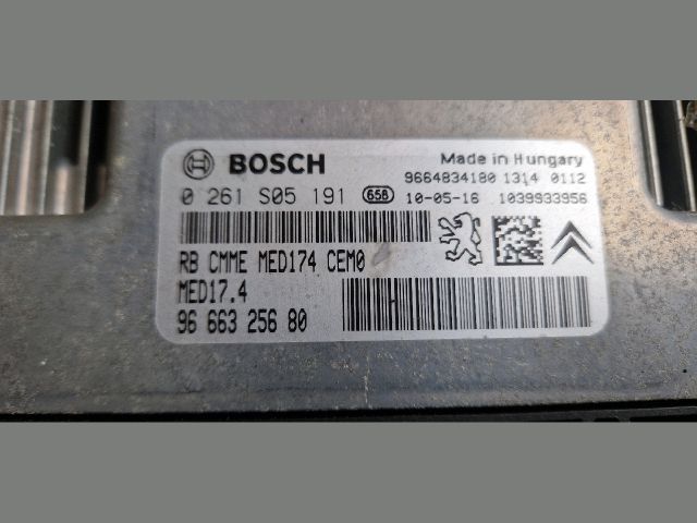 bontott PEUGEOT 207 Motorvezérlő