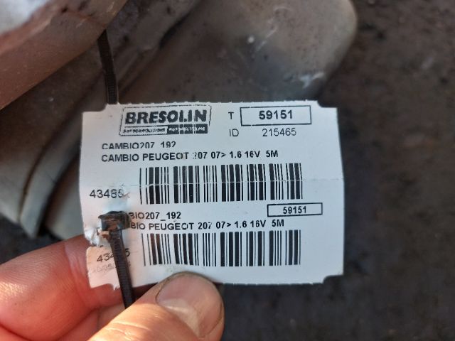 bontott PEUGEOT 207 Váltó (Mechanikus)