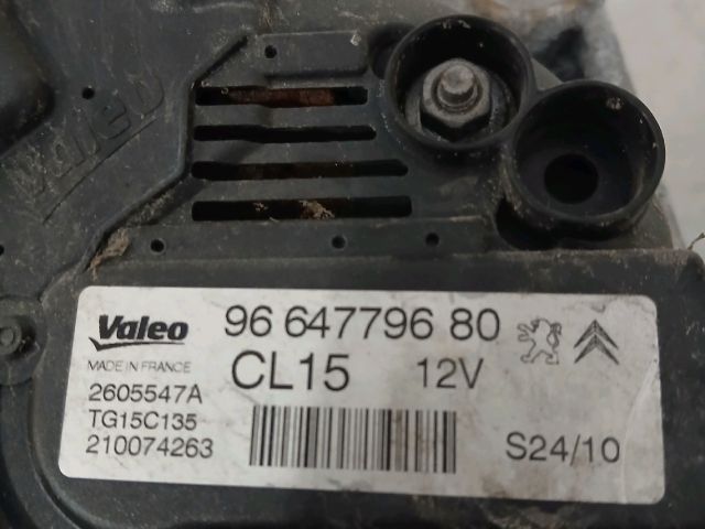 bontott PEUGEOT 207 Generátor