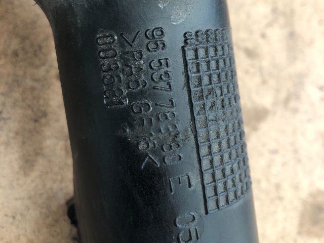 bontott PEUGEOT 207 Turbócső