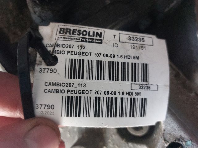 bontott PEUGEOT 207 Váltó (Mechanikus)