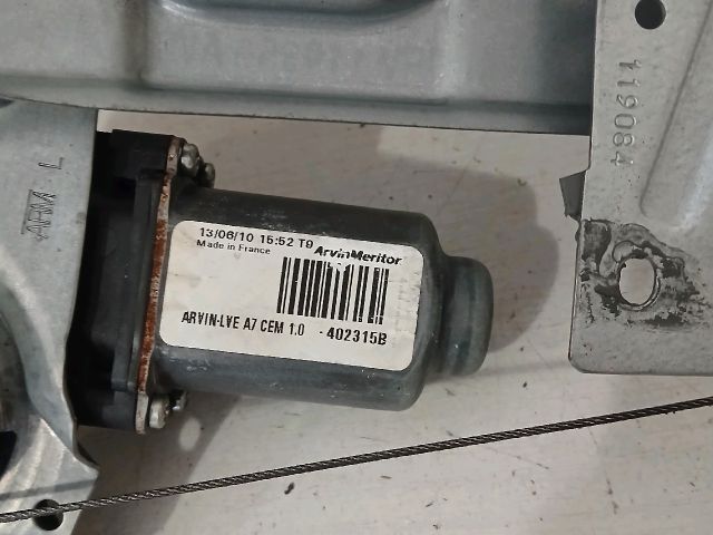 bontott PEUGEOT 207 Bal első Ablakemelő Szerkezet (Elektromos)