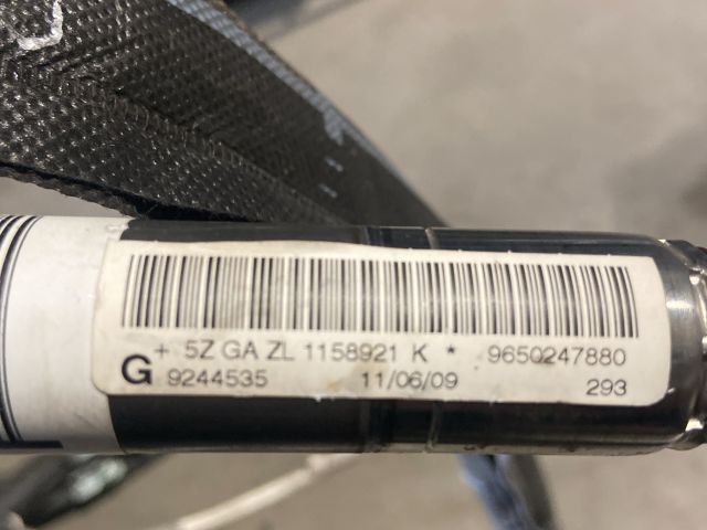 bontott PEUGEOT 207 Bal első Függöny Légzsák