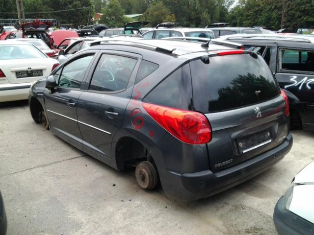 bontott PEUGEOT 207 Bal hátsó Ajtó (Üres lemez)