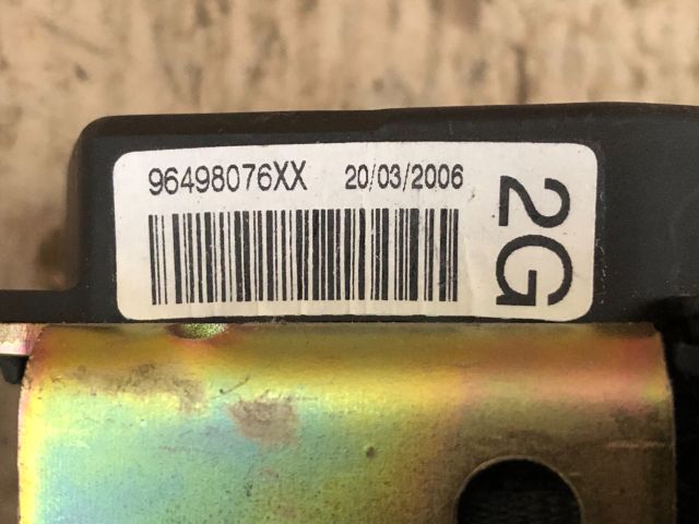 bontott PEUGEOT 207 Bal hátsó Biztonsági Öv