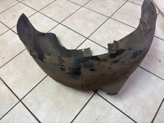 bontott PEUGEOT 207 Bal hátsó Dobbetét (Kerékjárati, Műanyag)