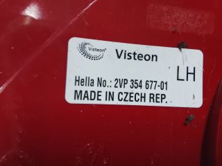 bontott PEUGEOT 207 Bal Hátsó Lámpa