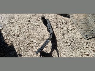 bontott PEUGEOT 207 Bal hátsó Oldal Lökhárító Tartó (Műanyag)