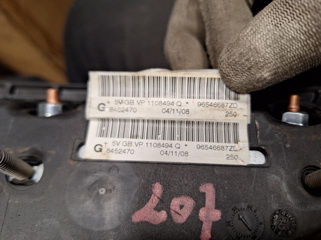 bontott PEUGEOT 207 Bal Oldallégzsák