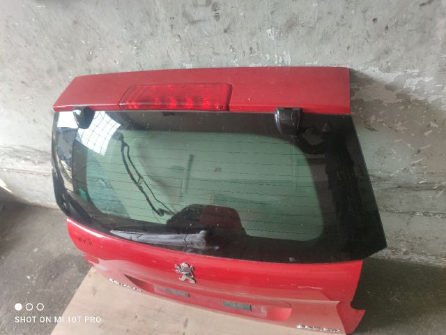 bontott PEUGEOT 207 Csomagtérajtó (Részeivel)